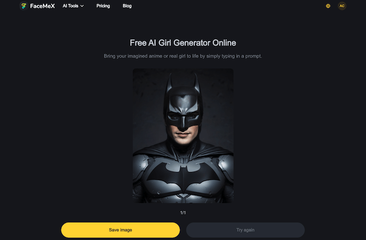 facemex ai batman