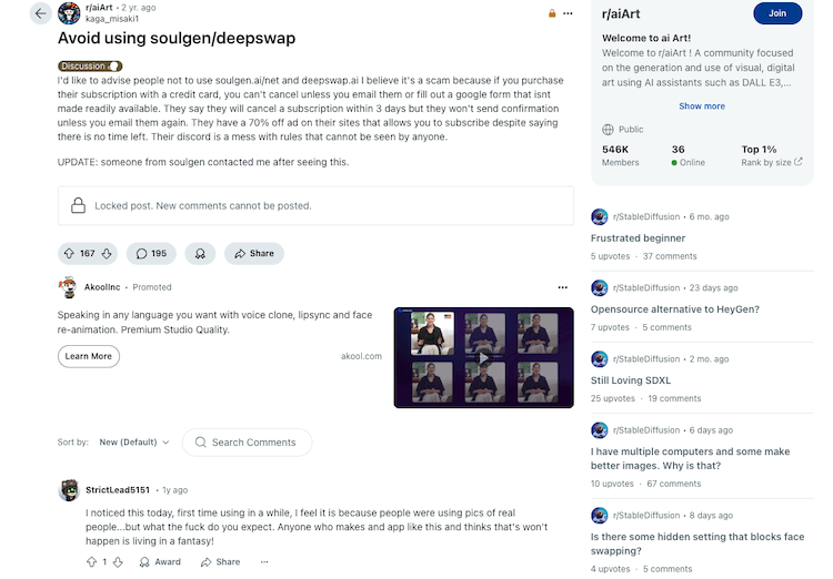 deepswap bad review